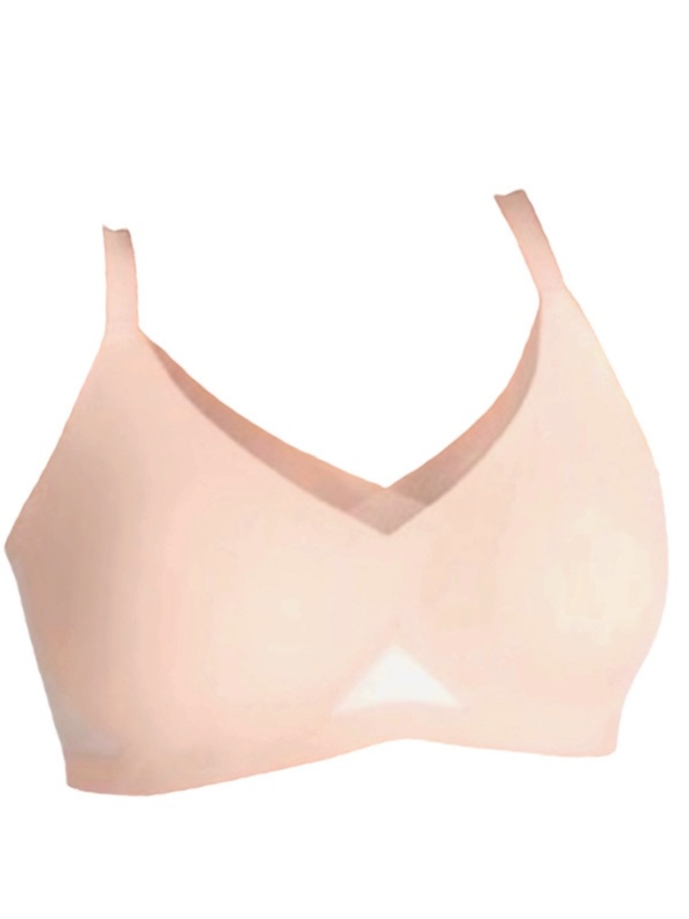Honeylove Crossover Wireless Bra Blush Size L - Picture 8 of 10